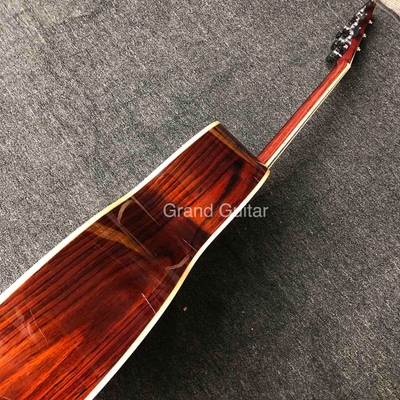 Guitarra acústica a medida de madera sólida de Cocobolo proveedor