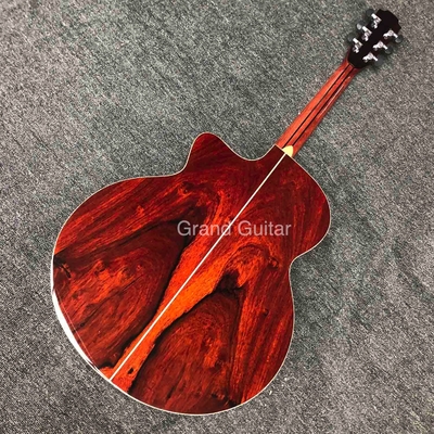 Guitarra acústica a medida de madera sólida de Cocobolo proveedor