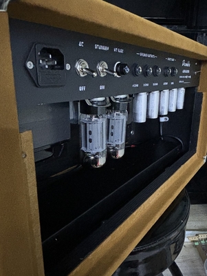 Custom 50W Dumble Clone Versión mejorada SSS Acero de cuerda Singer Valve Amplificador Serie Dos estilo Rock Amps proveedor