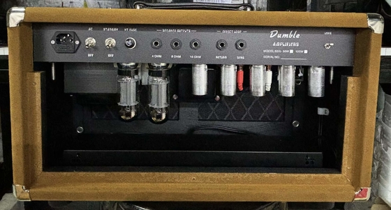 Custom 50W Dumble Clone Versión mejorada SSS Acero de cuerda Singer Valve Amplificador Serie Dos estilo Rock Amps proveedor