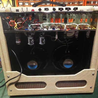 Personalizado 5F6A Bassman Combo 410 Jensen altavoces punto a punto soldadura acepta guitarra amplificador OEM proveedor
