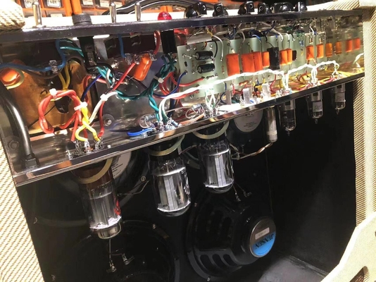 Personalizado 5F6A Bassman Combo 410 Jensen altavoces punto a punto soldadura acepta guitarra amplificador OEM proveedor