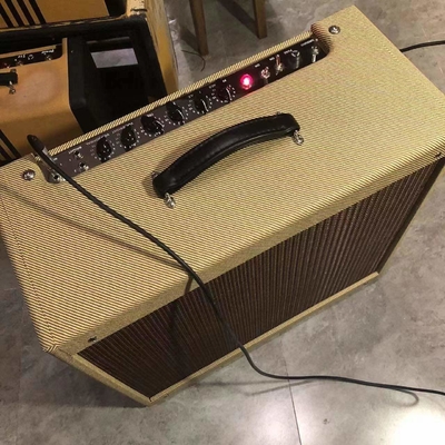 Personalizado 5F6A Bassman Combo 410 Jensen altavoces punto a punto soldadura acepta guitarra amplificador OEM proveedor