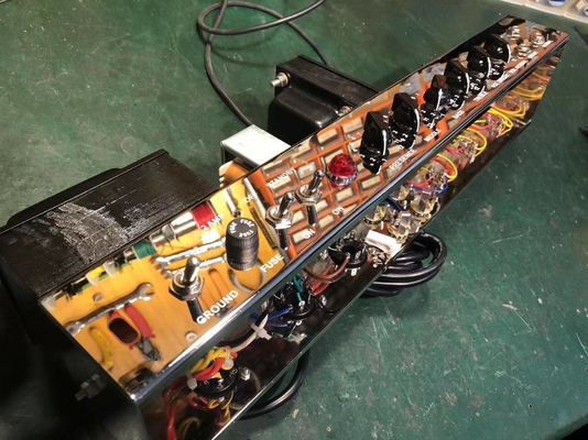 Personalizado 5F6A Bassman Combo 410 Jensen altavoces punto a punto soldadura acepta guitarra amplificador OEM proveedor