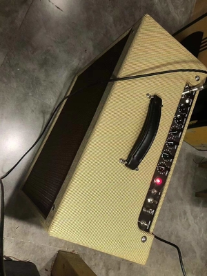 Personalizado 5F6A Bassman Combo 410 Jensen altavoces punto a punto soldadura acepta guitarra amplificador OEM proveedor