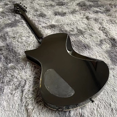 Ernie Ball Música personalizada Hombre de la armada con acabado brillante Flameado Guitarra eléctrica de arce proveedor