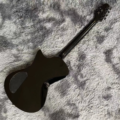 Ernie Ball Música personalizada Hombre de la armada con acabado brillante Flameado Guitarra eléctrica de arce proveedor