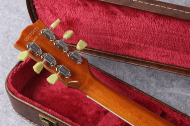 Les está en stock 1959 R9 honey burst Paul LP estilo estándar mejor tigre fuego guitarra eléctrica, Instrumentos musicales envío gratis proveedor
