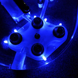 Guitarra eléctrica acrílica estándar de alta calidad, madera de rosa Fingerboard luz LED LP 1959 R9 guitarra eléctrica, envío gratuito proveedor