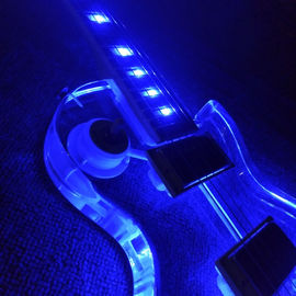 Guitarra eléctrica acrílica estándar de alta calidad, madera de rosa Fingerboard luz LED LP 1959 R9 guitarra eléctrica, envío gratuito proveedor
