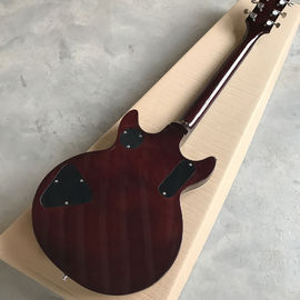 Guitarra eléctrica OEM de alta calidad, guitarra eléctrica Ebony Fingerboard, envío gratuito proveedor