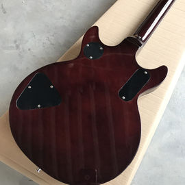 Guitarra eléctrica OEM de alta calidad, guitarra eléctrica Ebony Fingerboard, envío gratuito proveedor