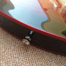 Nueva guitarra eléctrica de cuerpo hueco de alta calidad 335 jazz, Maple top &amp; back Guitarra eléctrica de salida de doble tono, envío gratuito proveedor