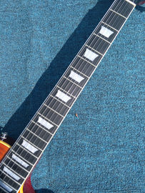 Tiger Flame 1959 R9 LP guitarra eléctrica estándar pieza por pieza cuerpo de cuello, puente Tune-o-Matic, entrega gratuita de FRET proveedor