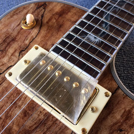 Nueva guitarra eléctrica LP de alta calidad, Abalone Dinosaur incrustada en el panel y el cuerpo de la guitarra eléctrica LP, gratis. proveedor