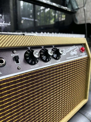 Gran bajista personalizado Cabeza de reverberación 1964 1965 Amplificador Bajo Tubo Amp Vintage Raro proveedor
