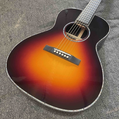 Guitarra acústica en color Sunburst proveedor