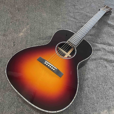 Guitarra acústica en color Sunburst proveedor