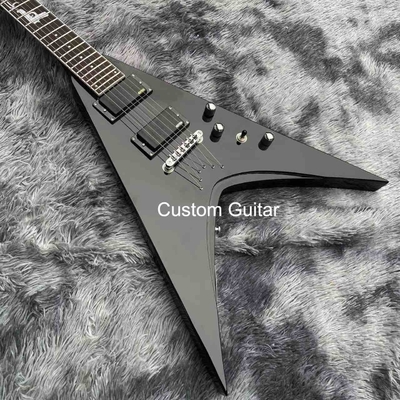 Guitarra eléctrica personalizada Grand GSP V con 1 volumen, tono sea un selector, puente para ser afinado o matic, quitar la tuerca de bloqueo, blanco proveedor
