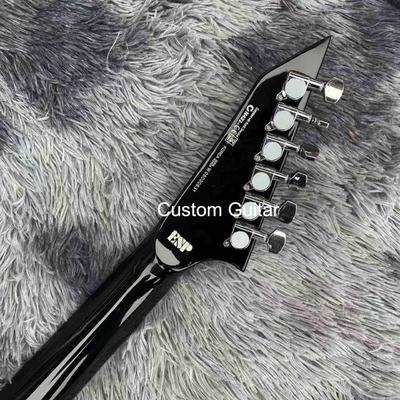 Guitarra eléctrica personalizada Grand GSP V con 1 volumen, tono sea un selector, puente para ser afinado o matic, quitar la tuerca de bloqueo, blanco proveedor
