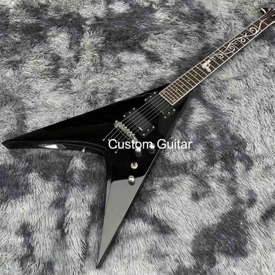 Guitarra eléctrica personalizada Grand GSP V con 1 volumen, tono sea un selector, puente para ser afinado o matic, quitar la tuerca de bloqueo, blanco proveedor