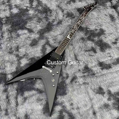 Guitarra eléctrica personalizada Grand GSP V con 1 volumen, tono sea un selector, puente para ser afinado o matic, quitar la tuerca de bloqueo, blanco proveedor