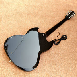 Tienda personalizada color de metal SG tónico guitarra eléctrica guitarra instrumentos musicales cuerpo de caoba cuello proveedor