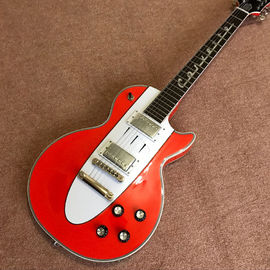 Dispositivo para guitarra eléctrica, guitarra, instrumentos musicales, cuello de cuerpo de caoba. proveedor
