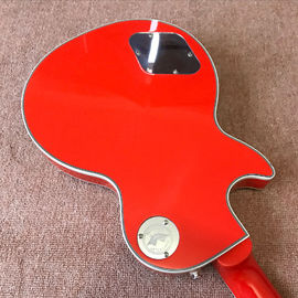 Dispositivo para guitarra eléctrica, guitarra, instrumentos musicales, cuello de cuerpo de caoba. proveedor