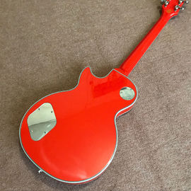 Dispositivo para guitarra eléctrica, guitarra, instrumentos musicales, cuello de cuerpo de caoba. proveedor