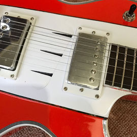 Dispositivo para guitarra eléctrica, guitarra, instrumentos musicales, cuello de cuerpo de caoba. proveedor