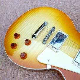 Nuevo estilo de alta calidad LP estándar 1959 R9 guitarra eléctrica, top de arce, ébano guitarra eléctrica. proveedor