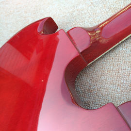 Red EDS1275 Tienda personalizada doble cuello Guitarra eléctrica 6/12 cuerdas Instrumentos musicales al por mayor proveedor