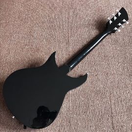 Venta al por mayor y venta caliente OEM Custom Rickenback estilo negro guitarra eléctrica proveedor
