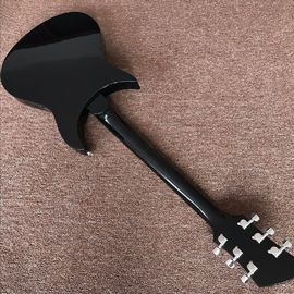 Venta al por mayor y venta caliente OEM Custom Rickenback estilo negro guitarra eléctrica proveedor