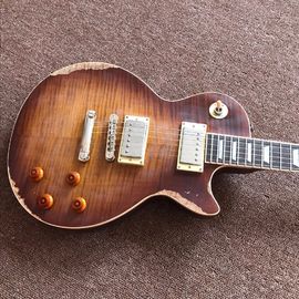 Nuevo estilo de alta calidad tienda personalizada limitada Gibbons Pearly Gates estándar de reliquia LP guitarra eléctrica proveedor