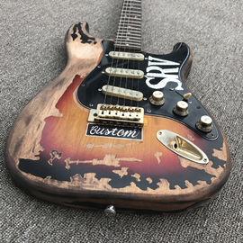 Nueva guitarra eléctrica de alta calidad relicario personalizado, Rosewood Fingerboard relicario guitarra eléctrica proveedor