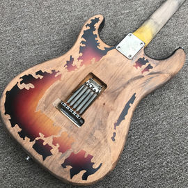 Nueva guitarra eléctrica de alta calidad relicario personalizado, Rosewood Fingerboard relicario guitarra eléctrica proveedor