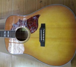 2018 Nueva Chibson Naranja explosión Chibson H-Bird guitarra acústica GB miel explosión color H-Bird guitarra acústica eléctrica proveedor