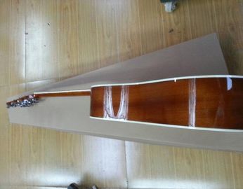 2018 Nueva Chibson Naranja explosión Chibson H-Bird guitarra acústica GB miel explosión color H-Bird guitarra acústica eléctrica proveedor