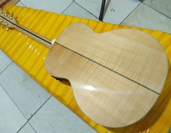 2018 Nueva guitarra acústica G200 zurda de pinos sólidos GB guitarra acústica eléctrica G200 zurda proveedor