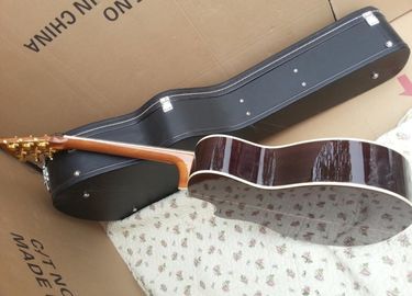 2018 6 cuerdas Lakewud guitarra acústica Sungha Jung incrustaciones de lakewud acústica hecha a mano guitarra acústica de punta sólida proveedor