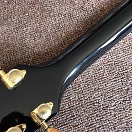 Grabación de guitarra video aprecio mahogany negro o crema lp de la guitarra eléctrica a medida hardware de oro proveedor