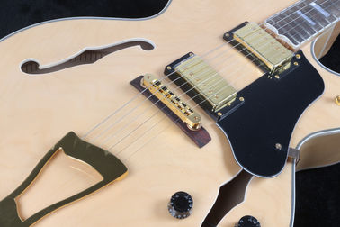 Guitarra eléctrica hueca de jazz L-5 proveedor