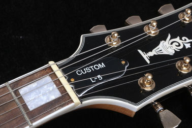 Guitarra eléctrica hueca de jazz L-5 proveedor