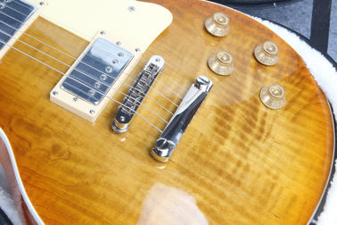 Solid Maple LP Guitarra eléctrica Tone Pro puente, una pieza Cuerpo y Cuello, Ojo de huevo, piezas de guitarra viejas proveedor