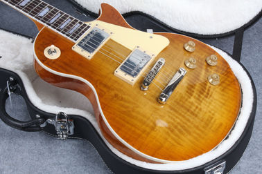 Solid Maple LP Guitarra eléctrica Tone Pro puente, una pieza Cuerpo y Cuello, Ojo de huevo, piezas de guitarra viejas proveedor