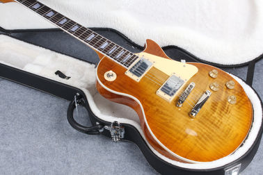 Solid Maple LP Guitarra eléctrica Tone Pro puente, una pieza Cuerpo y Cuello, Ojo de huevo, piezas de guitarra viejas proveedor