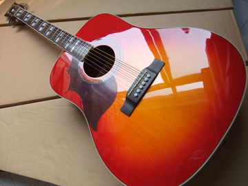 Colibri Guitarra acústica con la mano izquierda En Cereza Reventón Cuello de cuerpo de caoba proveedor