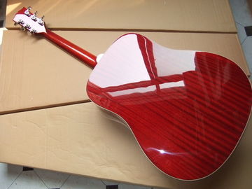 Colibri Guitarra acústica con la mano izquierda En Cereza Reventón Cuello de cuerpo de caoba proveedor